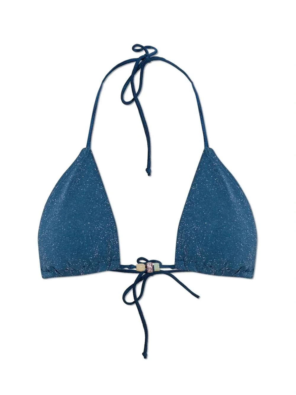 Bond-Eye Ingrid Beaded Triangle Bikini Top